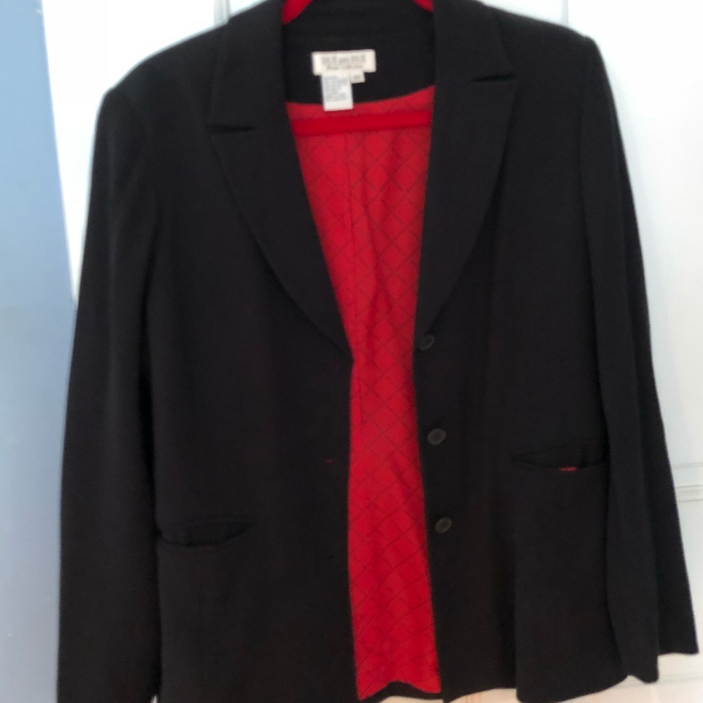 Due Per Due Petite black blazer